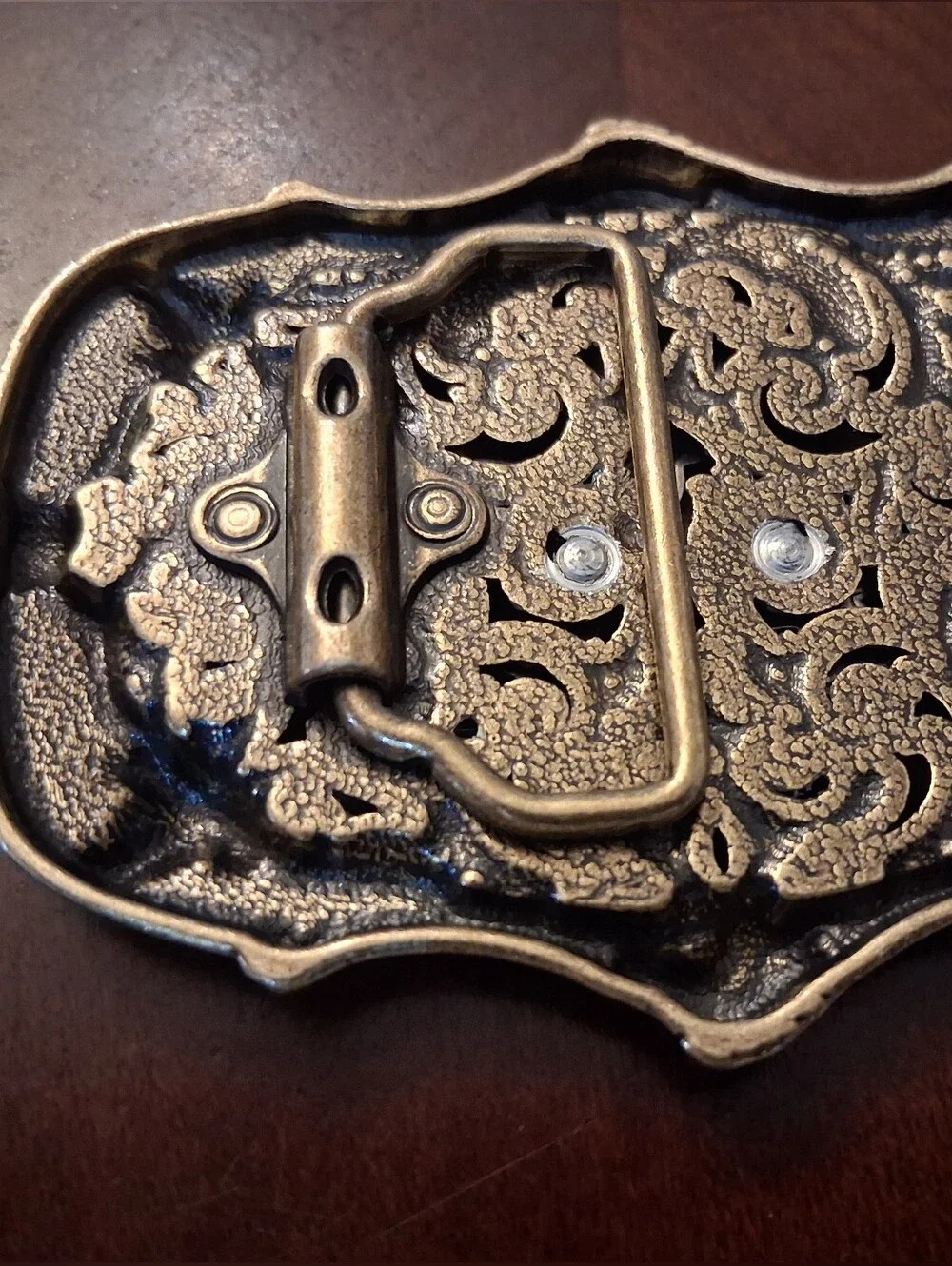 Western Deer Belt Buckle  Detailed Buck Deer Hunting Cowboy Country Belt
